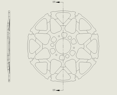 Yamaha R1 Floating Disc Design & Manufacturing - Image 1